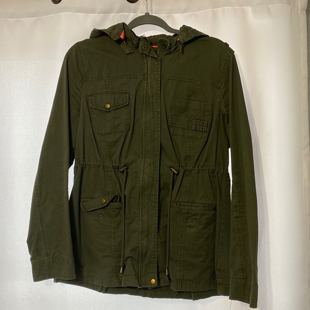 Forest Green Cargo Jacket